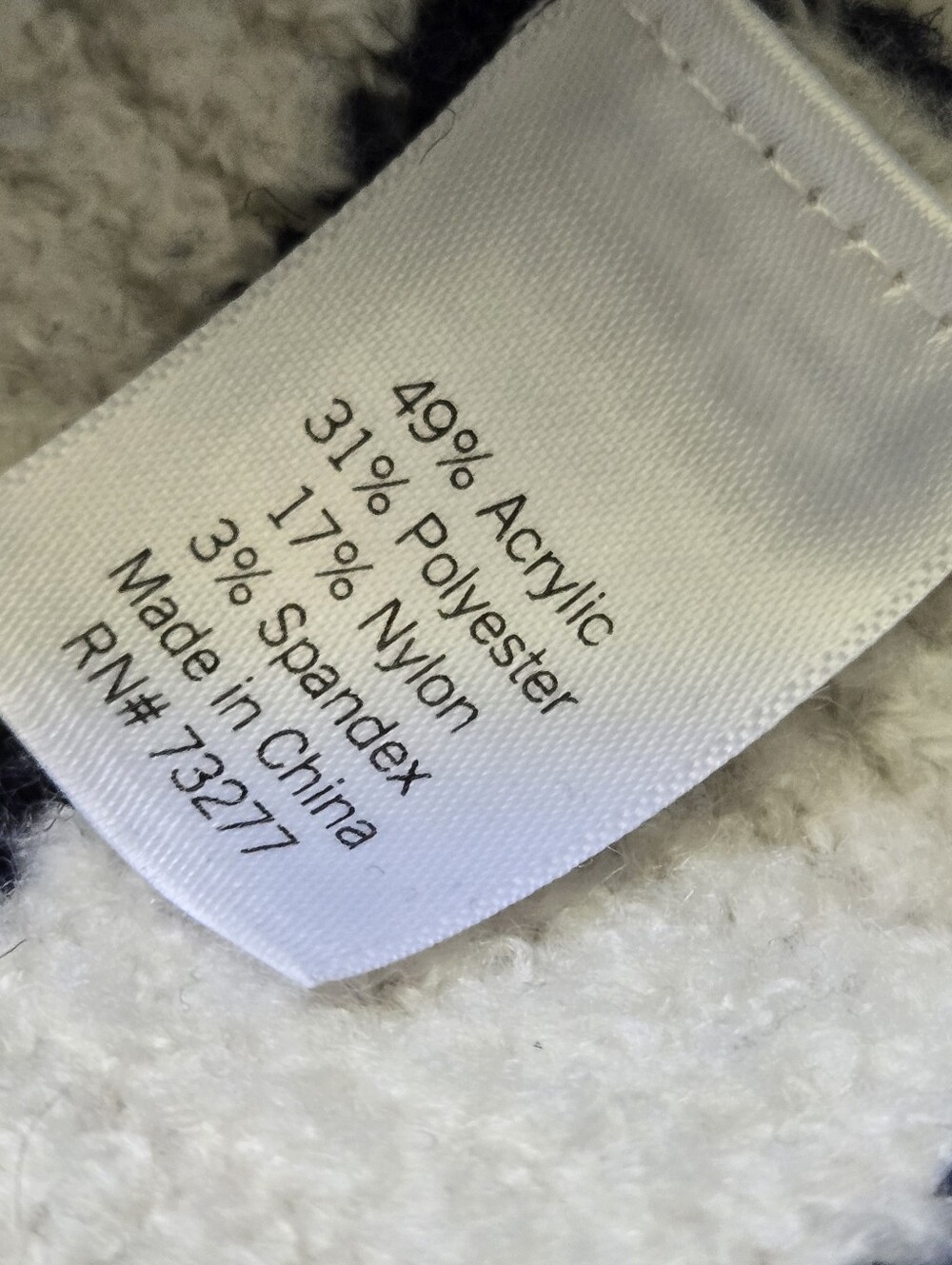 Lauren Conrad Blue And Cream Womens Large Sweater - Picture 6 of 11